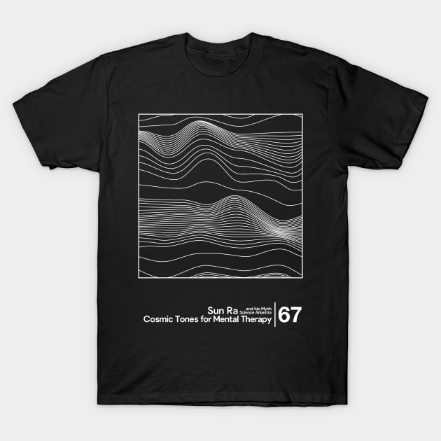 Sun Ra - Cosmic Tones / Minimal Style Graphic Artwork Design T-Shirt by saudade